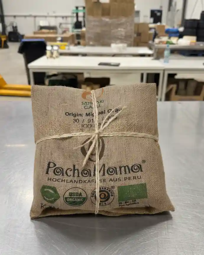 Kaffeesack Verpackung